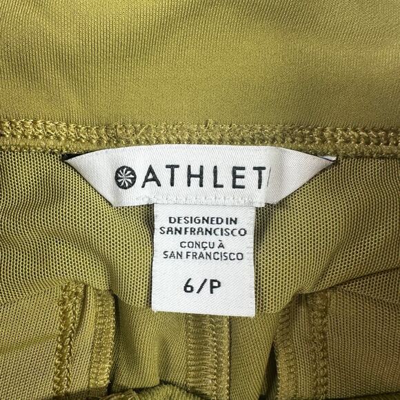 Athleta Pants Womens 6 Petite Green Headlands Hybrid High Rise Cargo Athletic - Picture 4 of 13